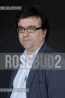 Spanish writer Javier Cercas. Lyon, June 2, 2012 - ©Ulf Andersen/Rosebud2