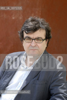 Spanish writer Javier Cercas. Lyon, June 2, 2012 - ©Ulf Andersen/Rosebud2