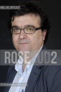 Spanish writer Javier Cercas. Lyon, June 2, 2012 - ©Ulf Andersen/Rosebud2