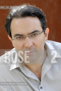 Colombian writer Juan Gabriel Vasquez. Lyon, June 2, 2012 - ©Ulf Andersen/Rosebud2