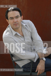 Colombian writer Juan Gabriel Vasquez. Lyon, June 2, 2012 - ©Ulf Andersen/Rosebud2