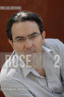 Colombian writer Juan Gabriel Vasquez. Lyon, June 2, 2012 - ©Ulf Andersen/Rosebud2