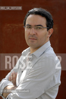 Colombian writer Juan Gabriel Vasquez. Lyon, June 2, 2012 - ©Ulf Andersen/Rosebud2