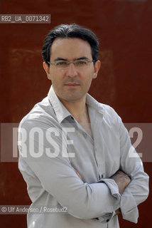 Colombian writer Juan Gabriel Vasquez. Lyon, June 2, 2012 - ©Ulf Andersen/Rosebud2