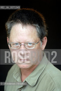 American writer William T. Vollmann. Lyon, June 2, 2012 - ©Ulf Andersen/Rosebud2