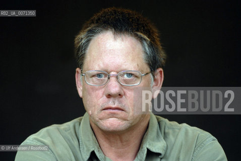 American writer William T. Vollmann. Lyon, June 2, 2012 - ©Ulf Andersen/Rosebud2