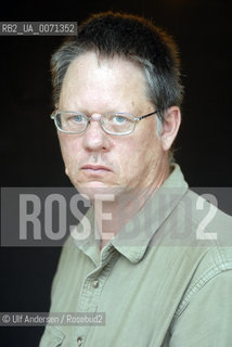 American writer William T. Vollmann. Lyon, June 2, 2012 - ©Ulf Andersen/Rosebud2