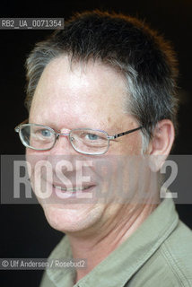 American writer William T. Vollmann. Lyon, June 2, 2012 - ©Ulf Andersen/Rosebud2