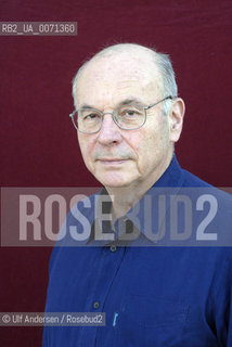 Boris Cyrulnik, French neuropsychiatrist. Paris,  may 30, 2012 - ©Ulf Andersen/Rosebud2