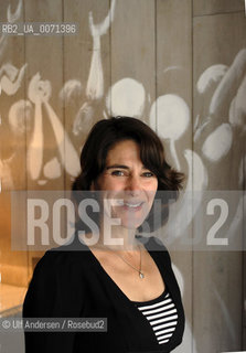 English writer Esther Freud. Paris, may 10, 2012 - ©Ulf Andersen/Rosebud2