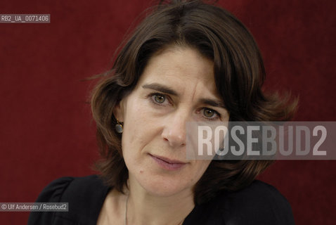 English writer Esther Freud. Paris, may 10, 2012 - ©Ulf Andersen/Rosebud2