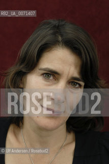 English writer Esther Freud. Paris, may 10, 2012 - ©Ulf Andersen/Rosebud2