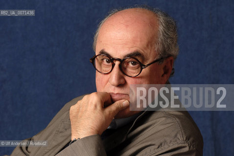 Palestinian diplomat and writer Elias Sanbar. Paris, april 12, 2012 - ©Ulf Andersen/Rosebud2