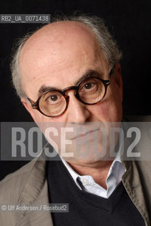 Palestinian diplomat and writer Elias Sanbar. Paris, april 12, 2012 - ©Ulf Andersen/Rosebud2