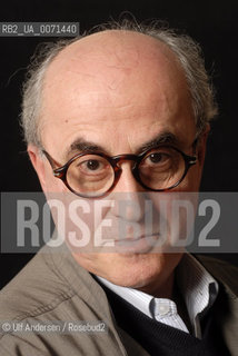 Palestinian diplomat and writer Elias Sanbar. Paris, april 12, 2012 - ©Ulf Andersen/Rosebud2