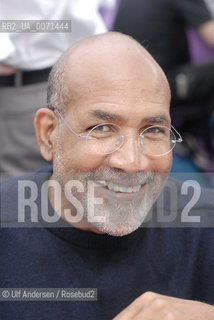 French writer Patrick Chamoiseau. Saint Malo, may 26, 2012 - ©Ulf Andersen/Rosebud2