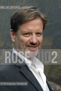 French writer Alexis Jenni. Saint Malo, may 26, 2012 - ©Ulf Andersen/Rosebud2