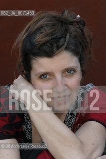 French writer Carole Martinez. Saint Malo, May 28, 2012 - ©Ulf Andersen/Rosebud2