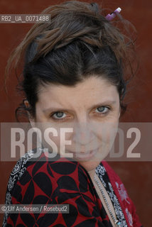 French writer Carole Martinez. Saint Malo, May 28, 2012 - ©Ulf Andersen/Rosebud2