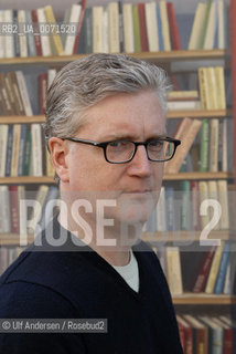 American writer Jonathan Dee. Lyon, june 1, 2012 - ©Ulf Andersen/Rosebud2