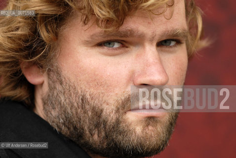 French writer Olivier Adam. Paris, September 26, 2007 - ©Ulf Andersen/Rosebud2