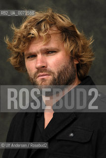 French writer Olivier Adam. Paris, September 26, 2007 - ©Ulf Andersen/Rosebud2