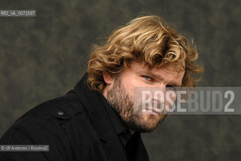 French writer Olivier Adam. Paris, September 26, 2007 - ©Ulf Andersen/Rosebud2