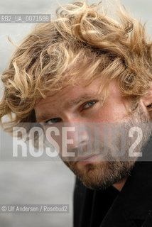 French writer Olivier Adam. Paris, September 26, 2007 - ©Ulf Andersen/Rosebud2