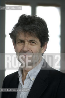 French writer Lionel Duroy. Paris, February 19, 2010 - ©Ulf Andersen/Rosebud2