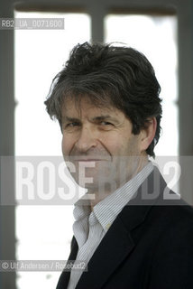 French writer Lionel Duroy. Paris, February 19, 2010 - ©Ulf Andersen/Rosebud2