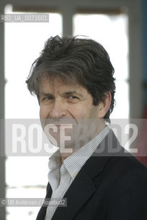 French writer Lionel Duroy. Paris, February 19, 2010 - ©Ulf Andersen/Rosebud2