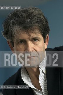 French writer Lionel Duroy. Paris, February 19, 2010 - ©Ulf Andersen/Rosebud2