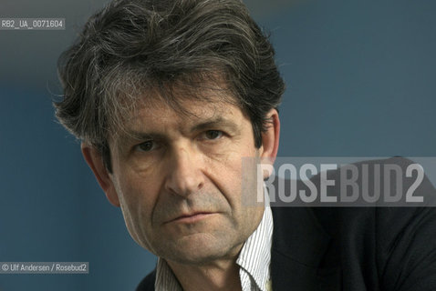 French writer Lionel Duroy. Paris, February 19, 2010 - ©Ulf Andersen/Rosebud2