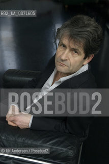 French writer Lionel Duroy. Paris, February 19, 2010 - ©Ulf Andersen/Rosebud2