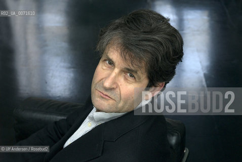 French writer Lionel Duroy. Paris, February 19, 2010 - ©Ulf Andersen/Rosebud2