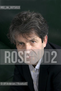 French writer Lionel Duroy. Paris, February 19, 2010 - ©Ulf Andersen/Rosebud2