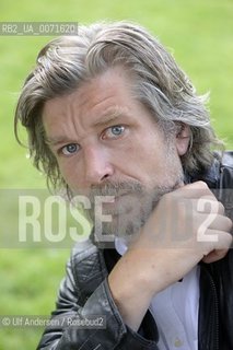 Norwegian writer Karl Ove Knausgard. Paris, May 28, 2012 - ©Ulf Andersen/Rosebud2