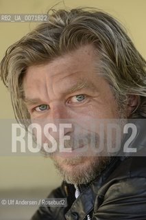 Norwegian writer Karl Ove Knausgard. Paris, May 28, 2012 - ©Ulf Andersen/Rosebud2