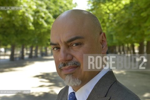 American writer Hector Tobar. Paris, July 2, 2012 - ©Ulf Andersen/Rosebud2