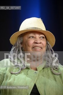 American writer Toni Morrison. Paris, September 21, 2012 - ©Ulf Andersen/Rosebud2