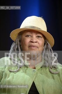 American writer Toni Morrison. Paris, September 21, 2012 - ©Ulf Andersen/Rosebud2