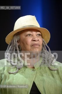 American writer Toni Morrison. Paris, September 21, 2012 - ©Ulf Andersen/Rosebud2