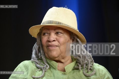 American writer Toni Morrison. Paris, September 21, 2012 - ©Ulf Andersen/Rosebud2