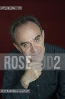 Brazilian writer Joao Almino. Paris, september 22, 2012 - ©Ulf Andersen/Rosebud2