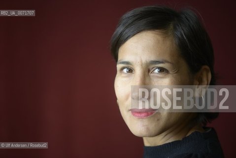 Peruvian writer Grecia Caceres. Paris, september 23, 2012 - ©Ulf Andersen/Rosebud2