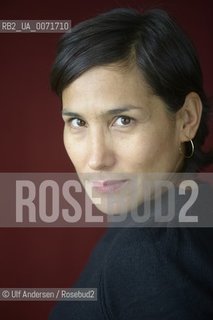 Peruvian writer Grecia Caceres. Paris, september 23, 2012 - ©Ulf Andersen/Rosebud2