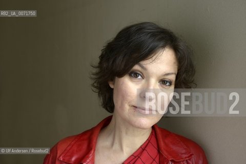 Argentinian writer Fernanda Garcia Lao. Paris, september 23, 2012 - ©Ulf Andersen/Rosebud2