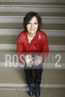 Argentinian writer Fernanda Garcia Lao. Paris, september 23, 2012 - ©Ulf Andersen/Rosebud2