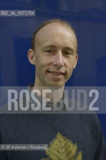 American writer Chad Harbach. Paris, september 22, 2012 - ©Ulf Andersen/Rosebud2