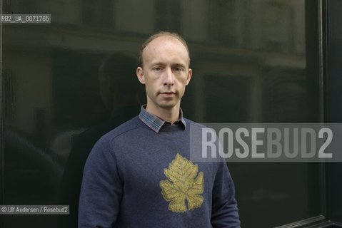 American writer Chad Harbach. Paris, september 22, 2012 - ©Ulf Andersen/Rosebud2